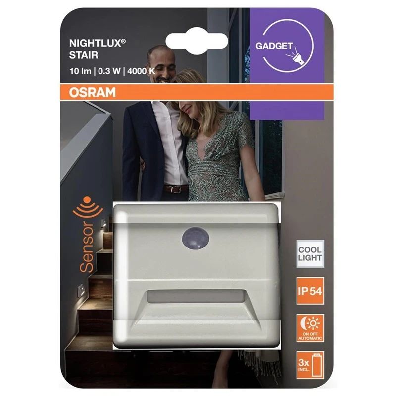 Nakts gaismeklis Osram Nightlux Stair 0.25 W IP20