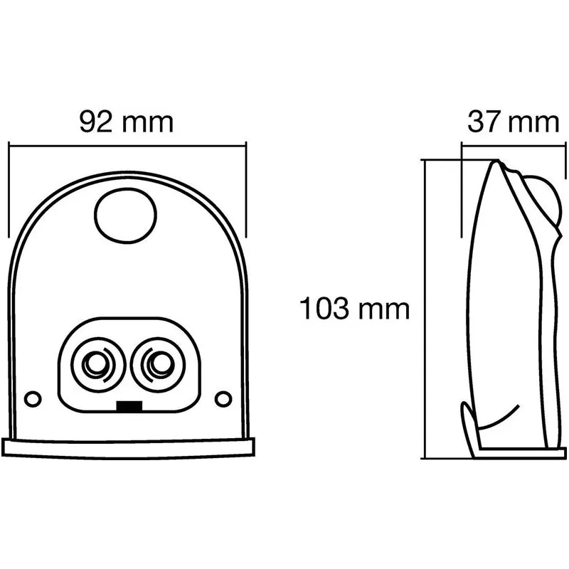 Lampa griesti un sienas Ledvance, LED, 4000 °K, 2 x 0.95 W