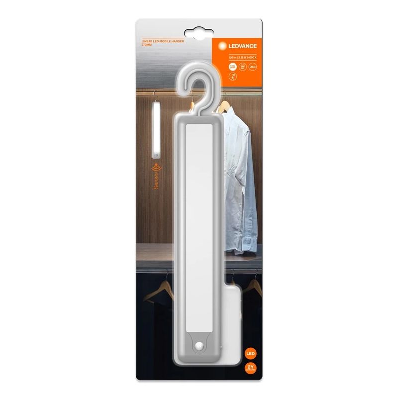 Šviest tvir įkr led 2.35w 120lm ip20 pir