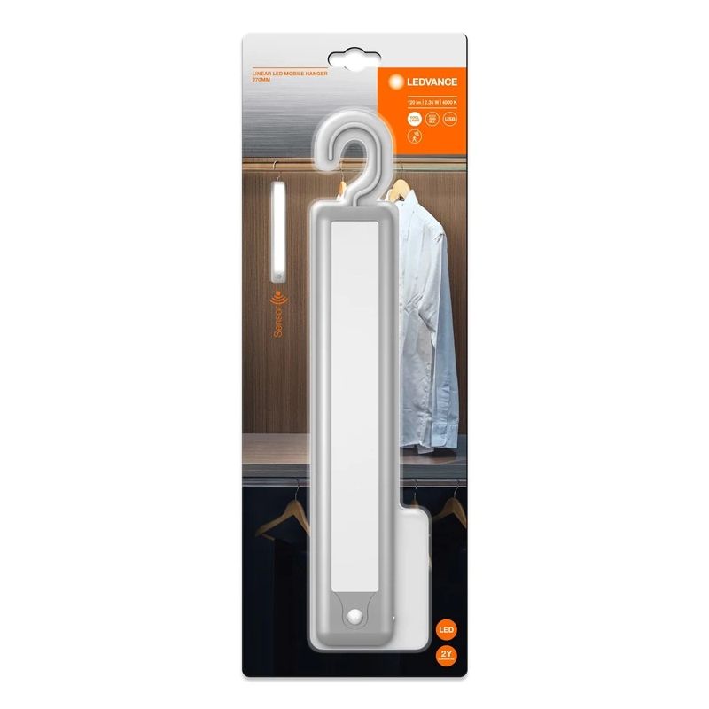 Šviest tvir įkr led 2.35w 120lm ip20 pir