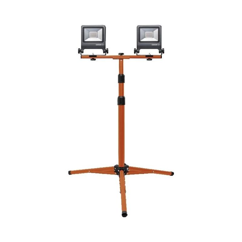 Prožektors uz statīva 2x30w 5400lm ip65