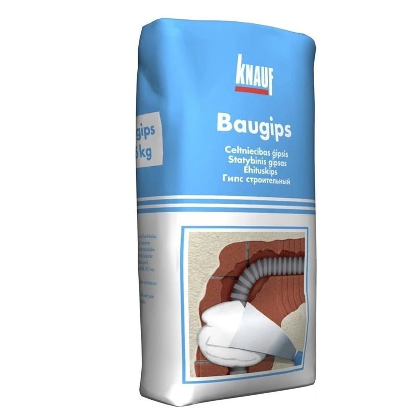 Būvmateriālu ģipsis Knauf Baugips 25kg