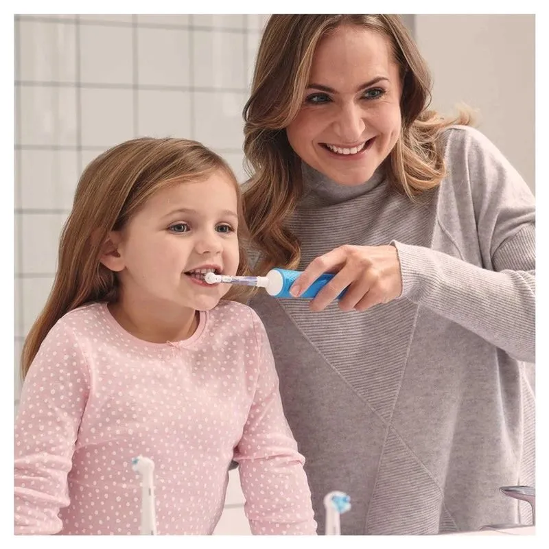Elektrinio dantų šepetėlio antgalis Oral-B EB10-2 Frozen Assorted, ,spalva-dizainas parenkami atsitiktine tvarka,, 2 vnt.