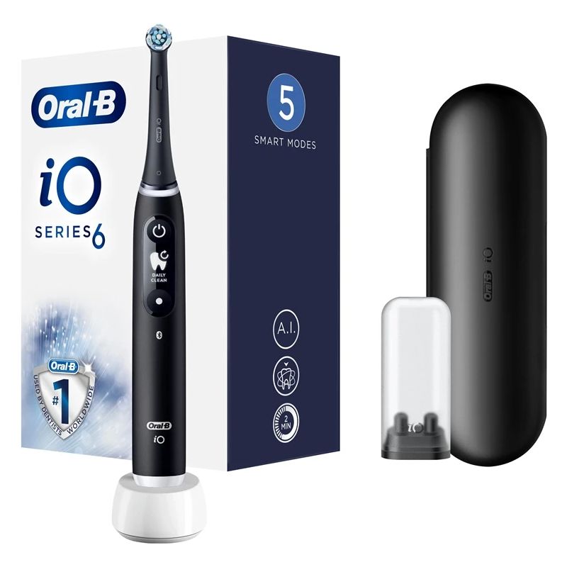 Elektriskā zobu birste Oral-B iOM6.1B6.3DK iO6. melna