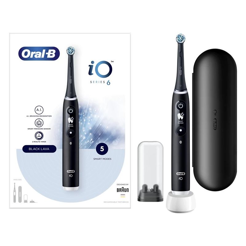 Elektriskā zobu birste Oral-B iOM6.1B6.3DK iO6. melna
