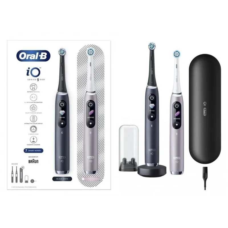 Electric toothbrush io9 black-rose