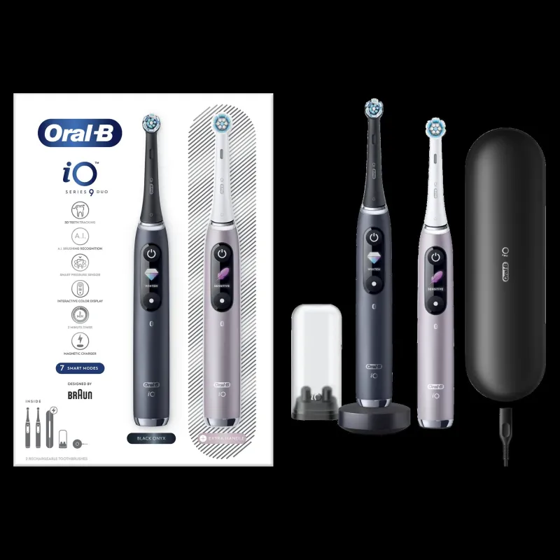 Electric toothbrush io9 black-rose