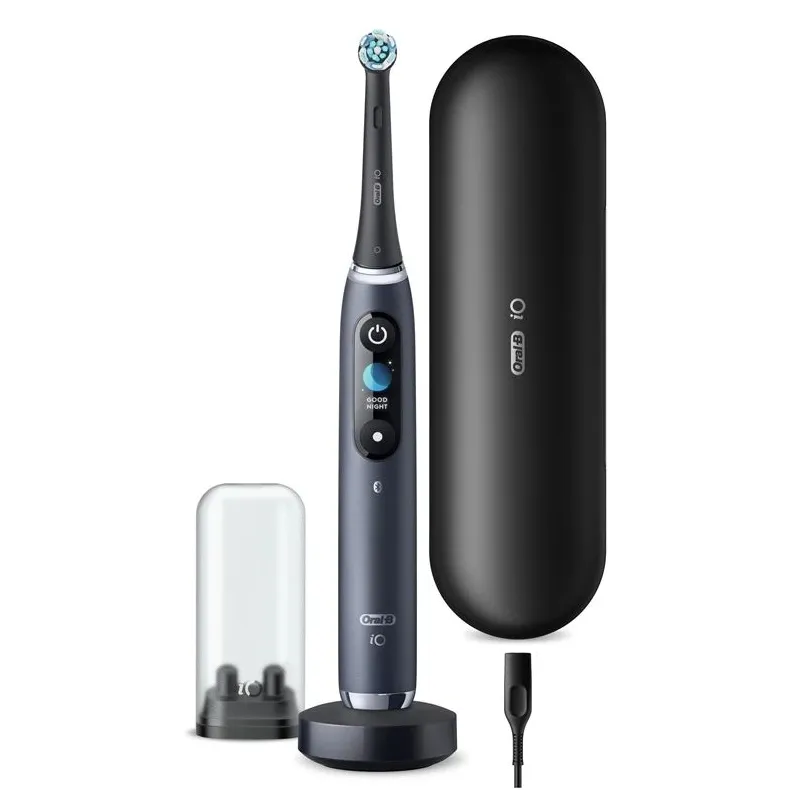 Elektrinis dantų šepetėlis Oral-B iO9 Black Onyx, juoda sp.