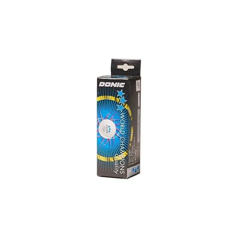 Stalo teniso kamuoliukas Donic P40, 40 mm, 3 vnt.