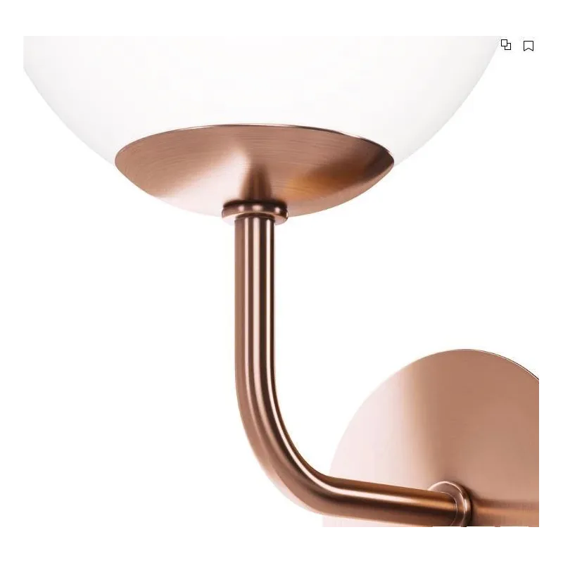 Lampa sienas erich mod221-wl-01g 40w e14