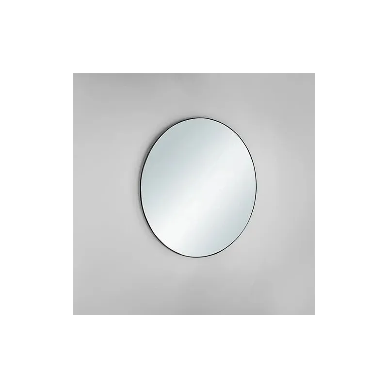 Apaļš spogulis esra 50 cm ar melnu rāmi