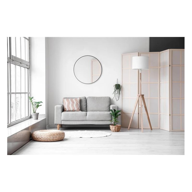 Veidrodis M&M BRITTA 1430102. kabinamas. DIA80 cm