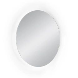 Apaļš spogulis luna 60 cm ar led