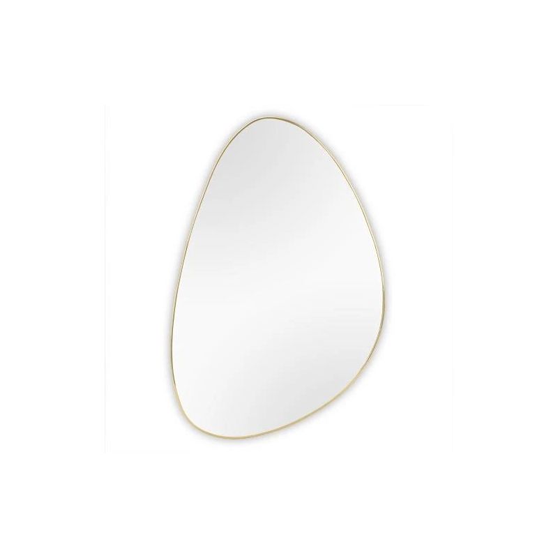 Veidrodis su rėmu ida 40x60 auksinis