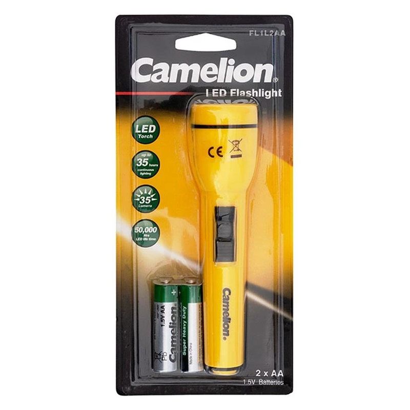 Lukturis LED Camelion FL1L2AA2R6P +2AA baterijas