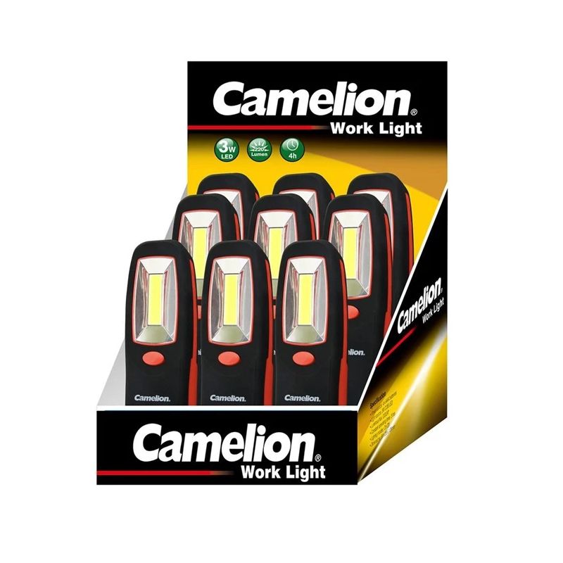 Kabatas lukturis CAMELION 3W COB LED