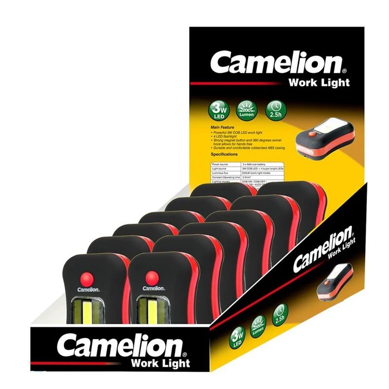 Lukturis Camelion 2in1 3W COB LED