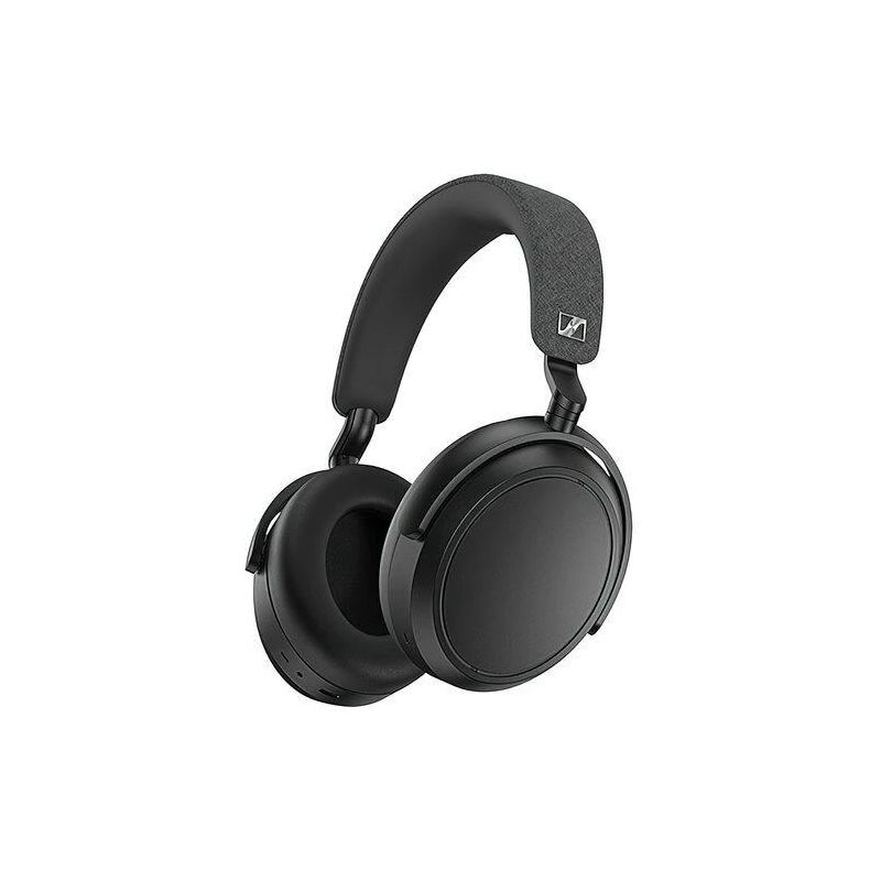 Bezvadu uzliekamās austiņas Sennheiser Momentum 4. melna