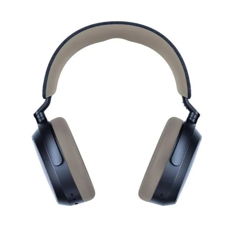 Bezvadu austiņas Sennheiser Momentum 4, zila krās.