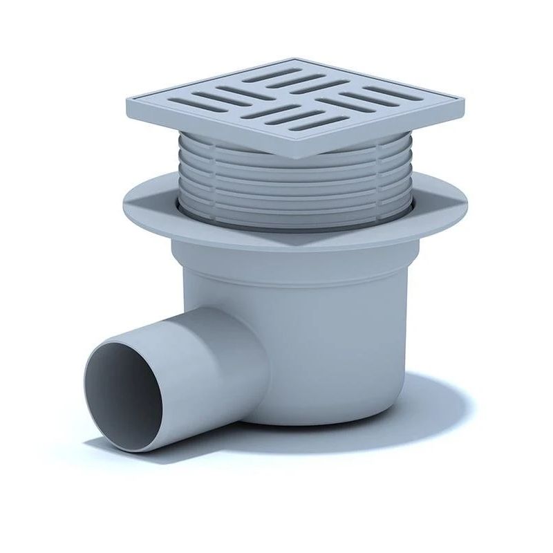 Grīdas traps Aniplast TA5604 100x100mm. D50mm