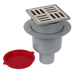 Grīdas traps Aniplast TA5702 100x100mm. D50mm