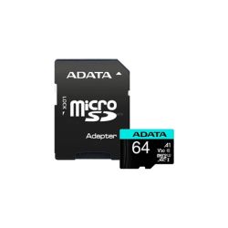ADATA Premier Pro 64GB microSDXC UHS-I Class 10 w-Adapter