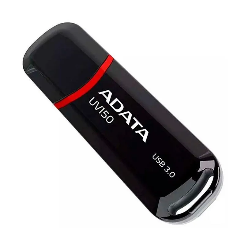 USB zibatmiņa Adata UV150 AUV150-128G-RBK, melna krās.-sarkana krās., 128 GB
