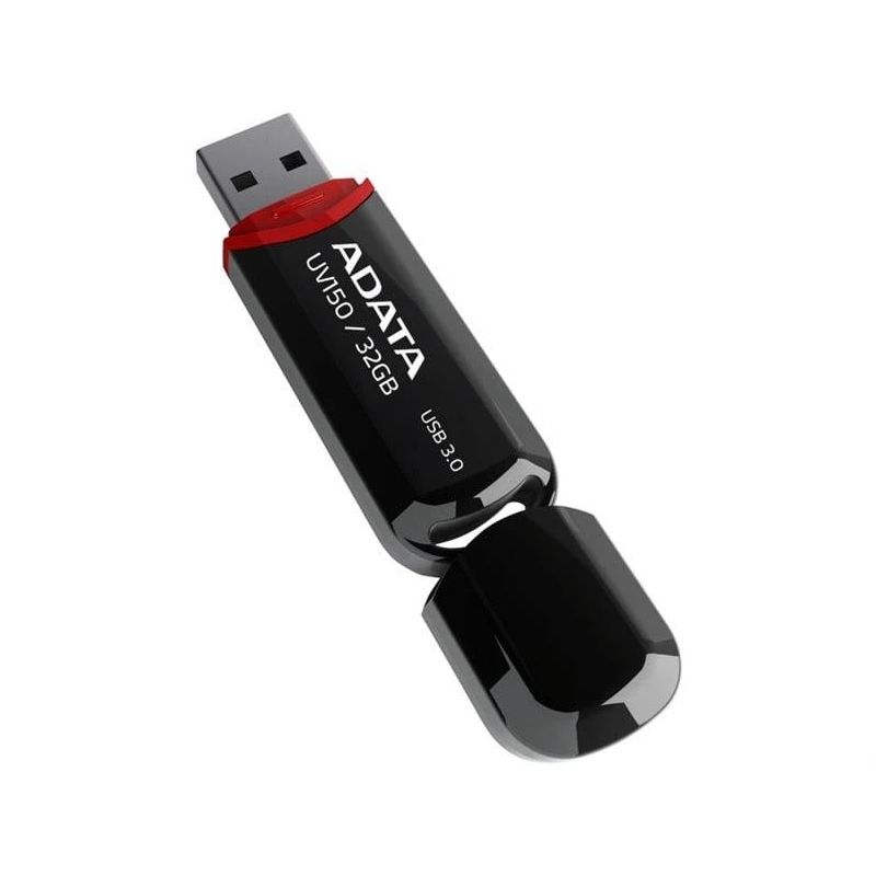 Atslēga usb adata uv150 32gb usb3 black ,a-data,