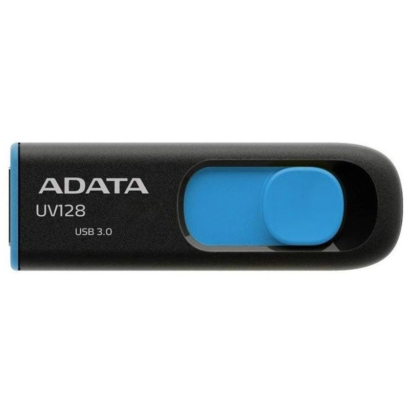 Atslēga USB3.0 UV128 128GB MELNA+ZILA