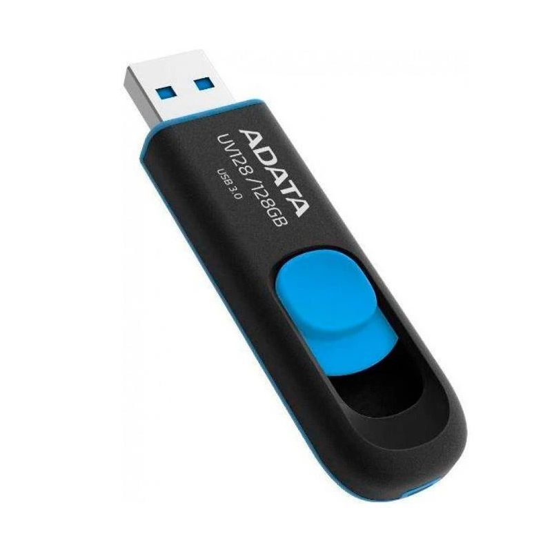 Atslēga USB3.0 UV128 128GB MELNA+ZILA