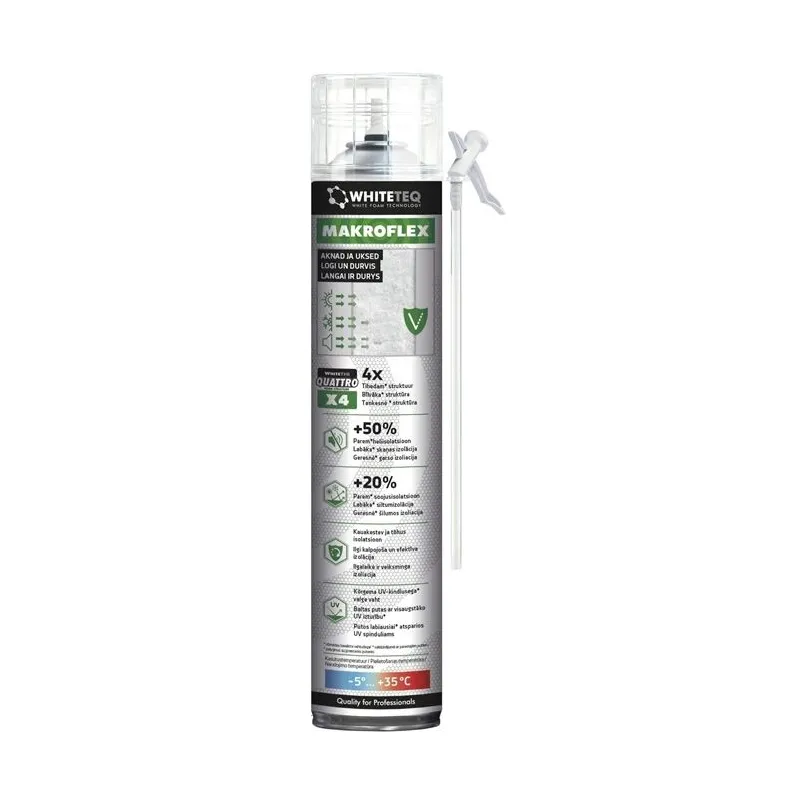 Vaht Makroflex WhiteTeQ Thermal&Sound STD, 750 ml