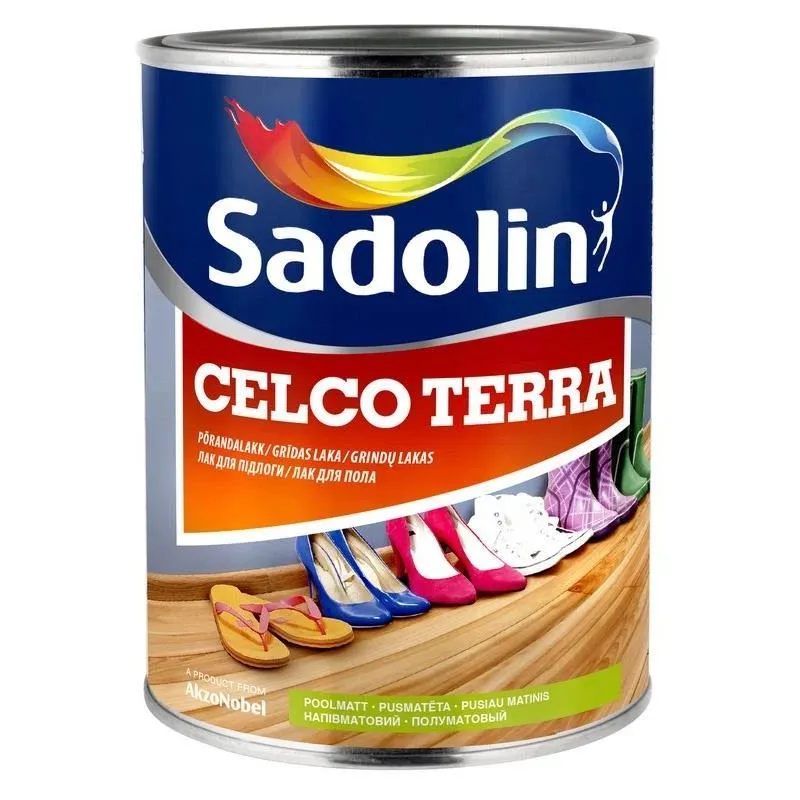 Laka, pus-matēts Sadolin Celco, 1 l
