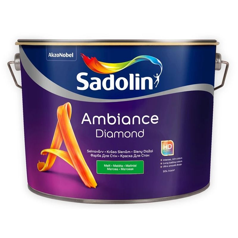 Krāsa Sadolin Ambiance Diamond BW 10L