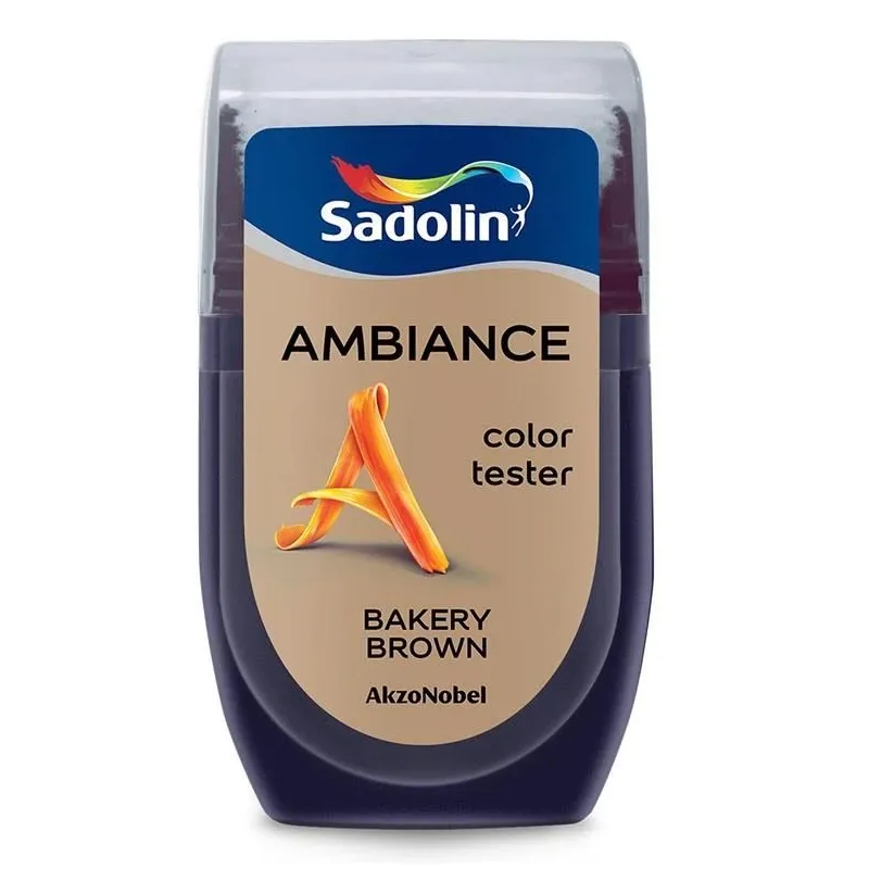 Krāsas toņa testeris Sadolin Ambiance Color Tester, bakery brown, 0.03 l