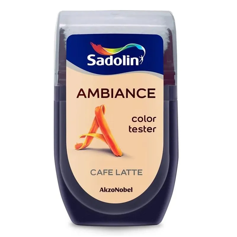 Krāsas toņa testeris Sadolin Ambiance Color Tester, cafe latte krās., 0.03 l