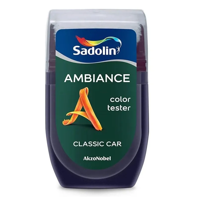 Krāsas toņa testeris Sadolin Ambiance Color Tester Classic Car, dažādas krāsas, 0.03 l