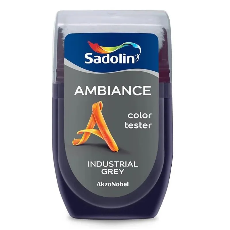 Krāsas toņa testeris Sadolin Ambiance Color Tester, industrial grey, 0.03 l