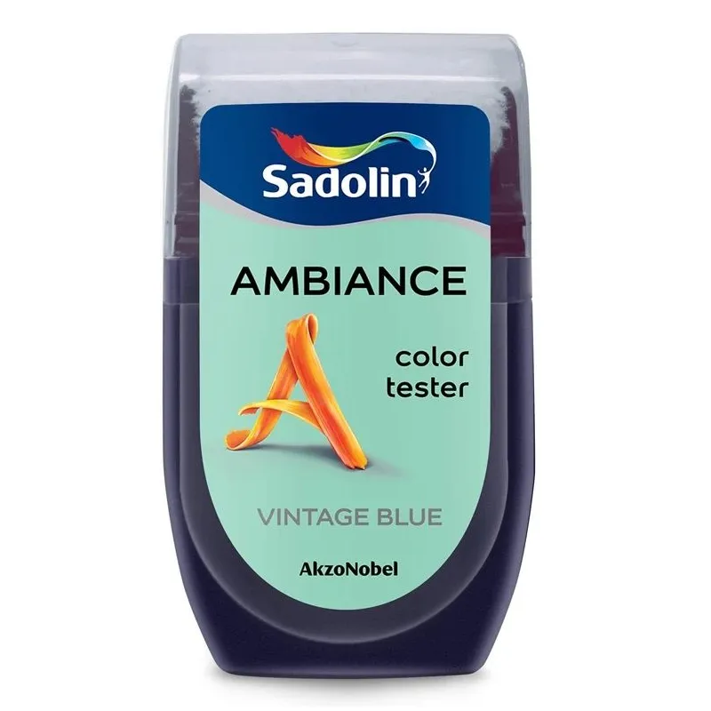 Krāsas toņa testeris Sadolin Ambiance Color Tester, vintage blue, 0.03 l