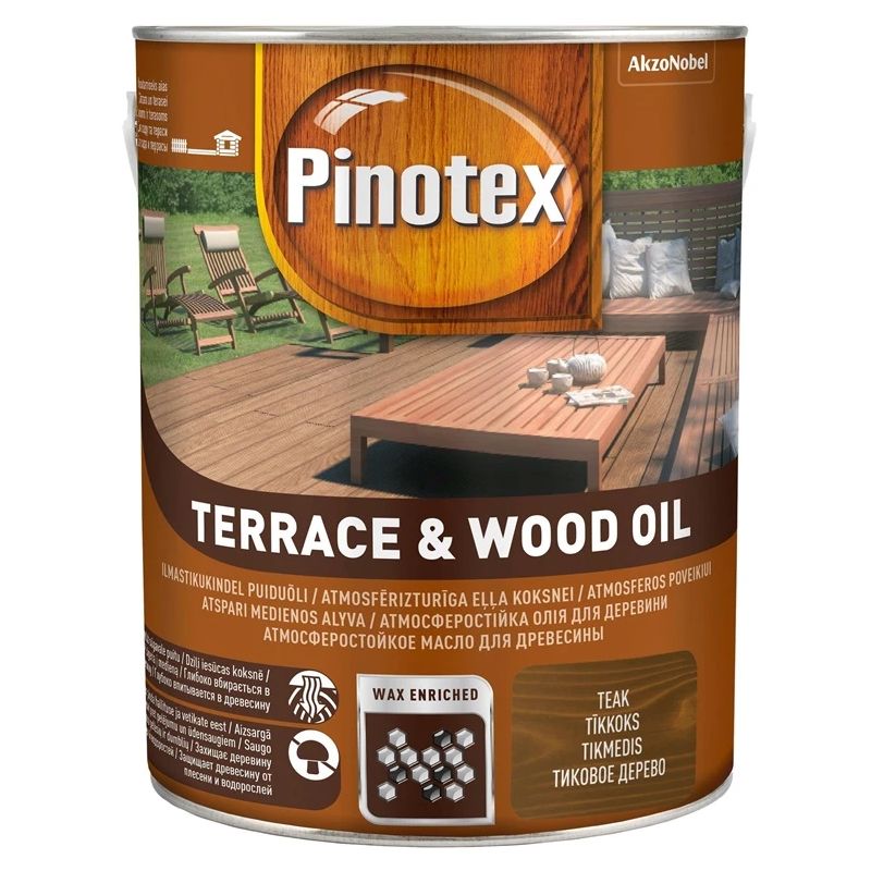 Alyva pinotexterrace&wood oil teak 3l