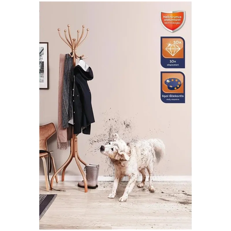 Dažai Sadolin Easycare, balta sp., 2.5 l