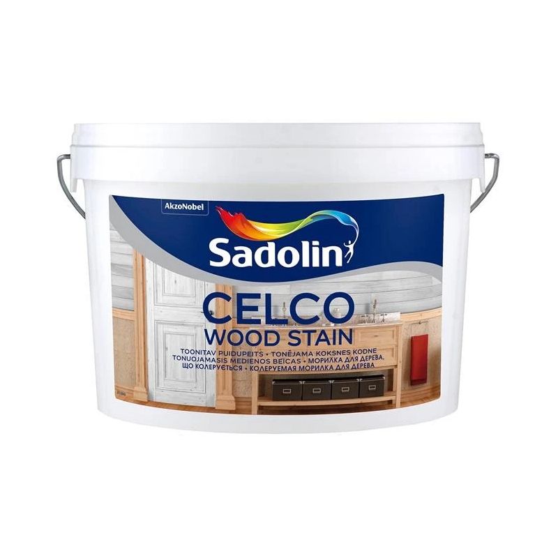 Koka beicis Sadolin Celco Wood Stain, caurspīdīgs, 2.5 l