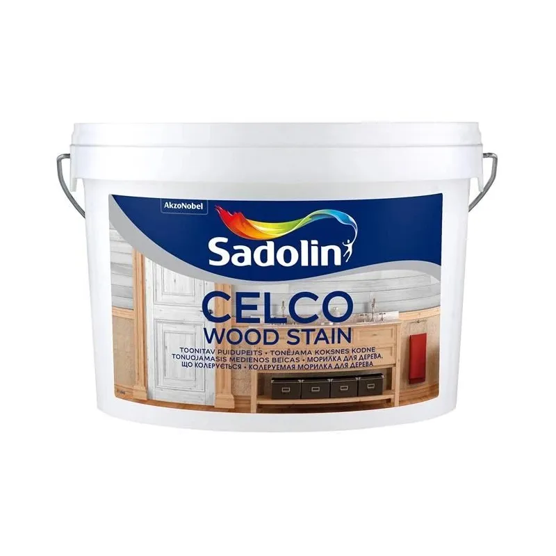 Medienos beicas Sadolin Celco Wood Stain, skaidri sp., 2.5 l