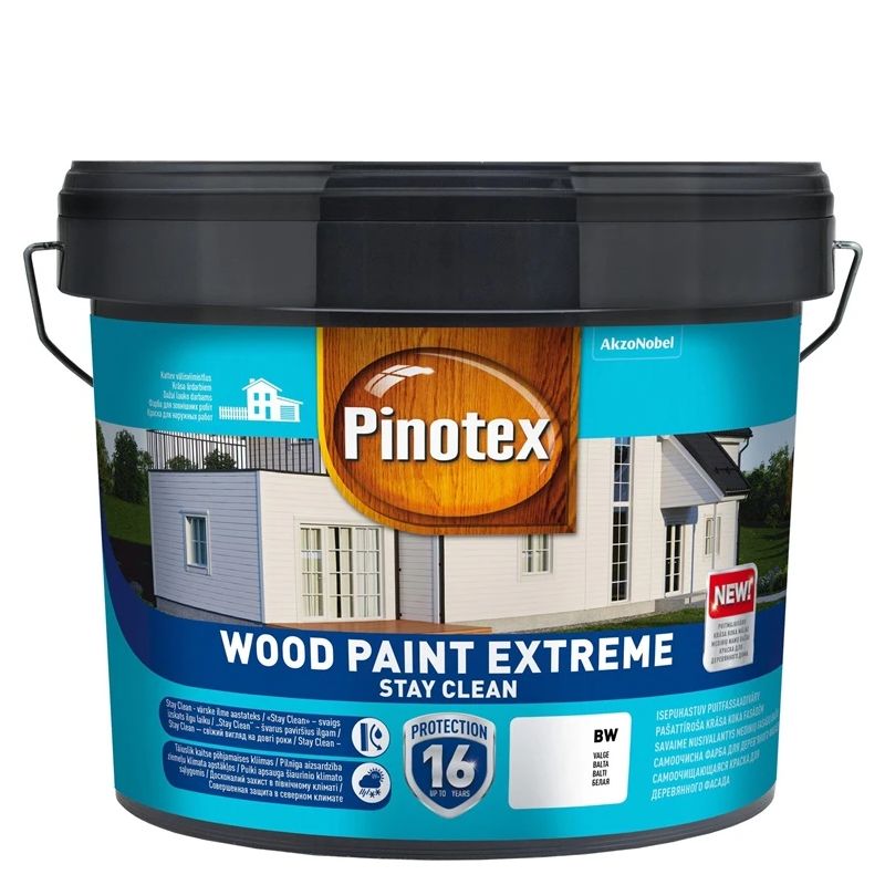 Krāsa pinotex woodpaint extreme bw 10l
