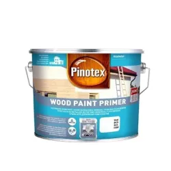 Gruntiniai dažai medienos Pinotex Wood Paint Primer, balta sp., 2.5 l