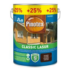Impregnantas Pinotex Classic Lasur. palisandras. 5 l