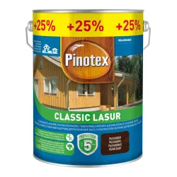 Puidu immutusvahend Pinotex Classic Lasur, tumepruun v.-palisander v., 5 l