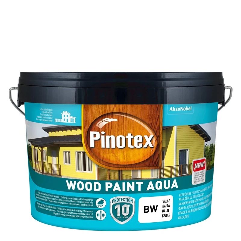 Krāsa Pinotex Wood Paint Aqua tumši brūna 2.5l