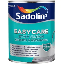 Краска Sadolin Easycare Kitchen & Bathroom, белый, 1 л