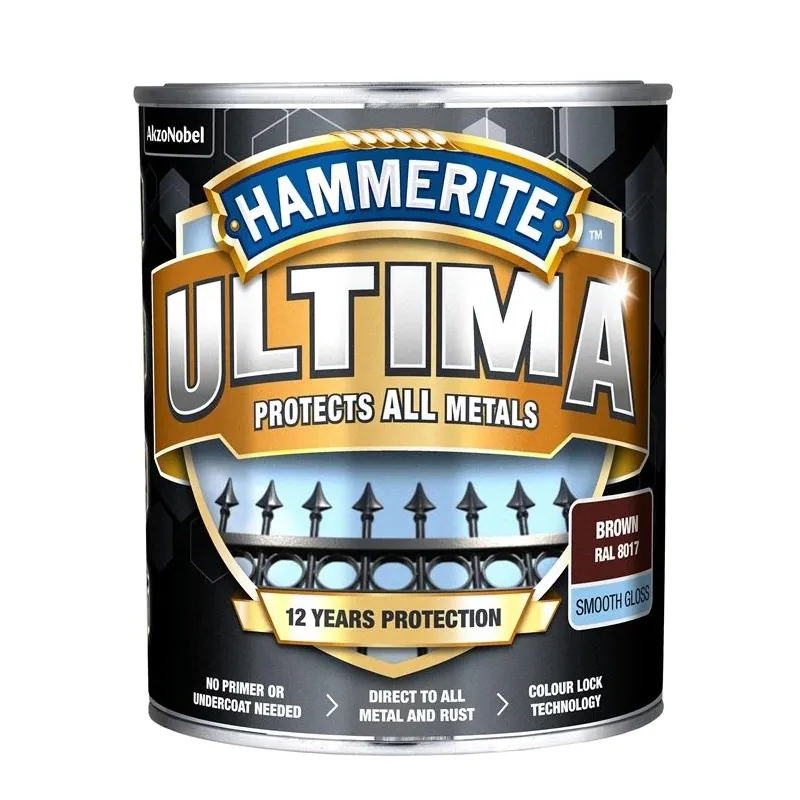 Paint ultima smooth brown 0.7l