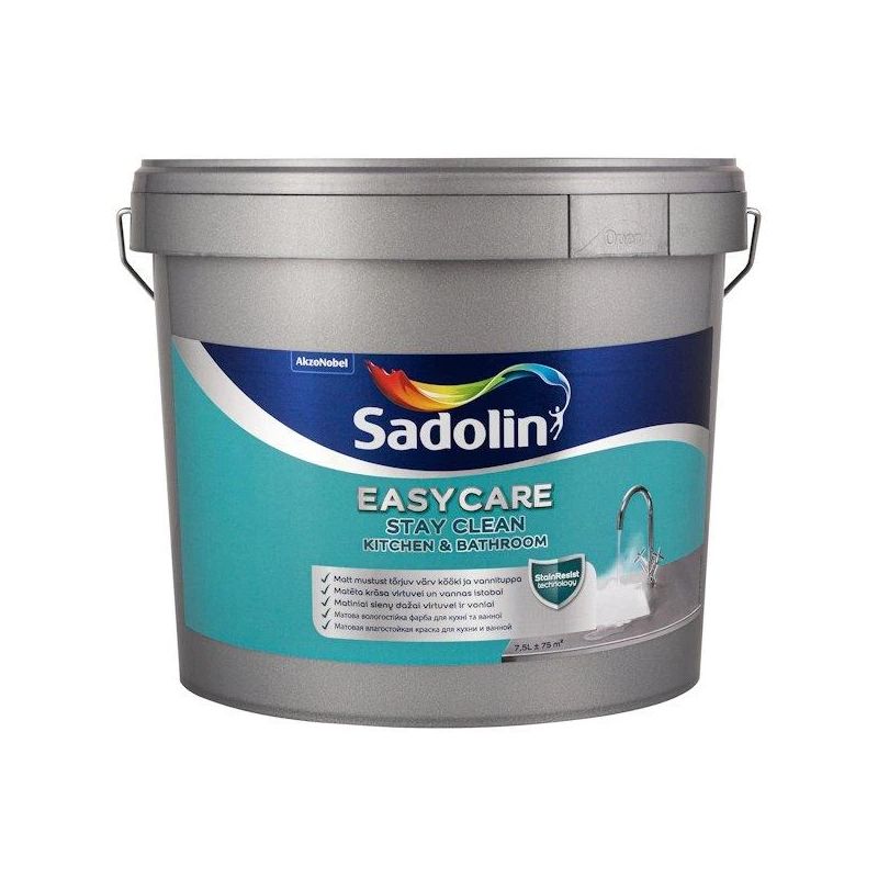 Krāsas easycare kitchen bathr mat bw 7.5l